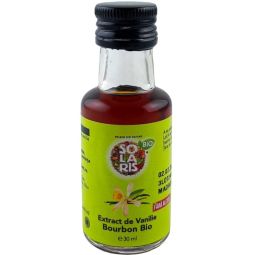 Extract vanilie Bourbon fara alcool eco 30ml - SOLARIS