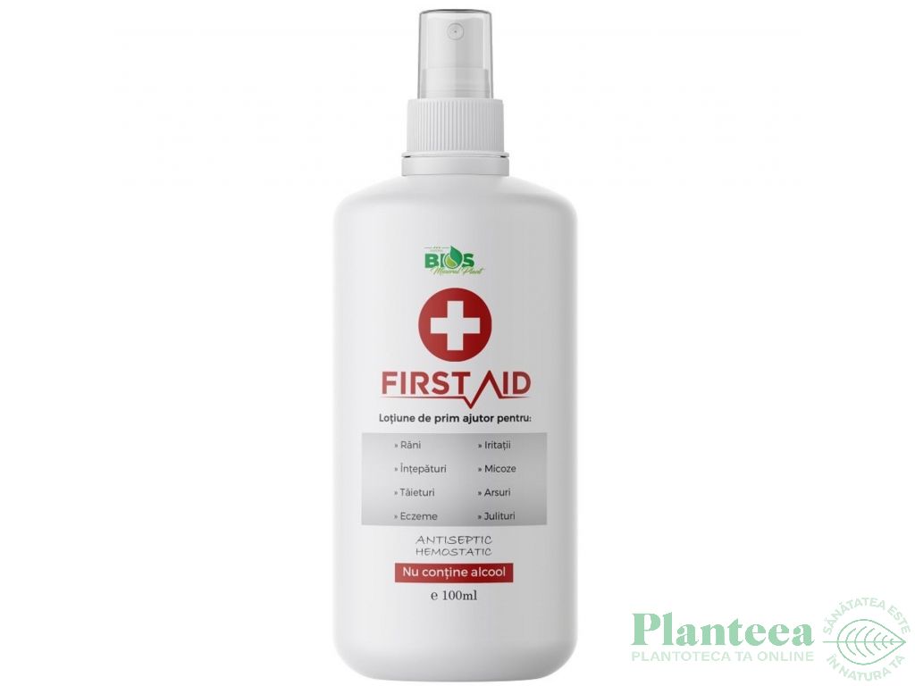 Lotiune prim ajutor FirstAid 100ml - BIOS MINERAL