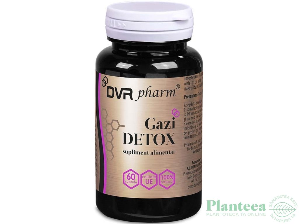 Gazi detox 60cps - DVR PHARM