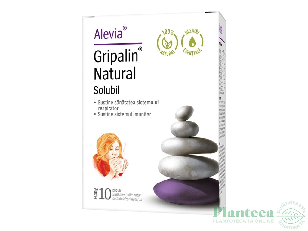 Gripalin natural solubil 10pl - ALEVIA