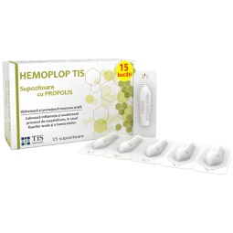 Supozitoare propolis Hemoplop 15b - TIS