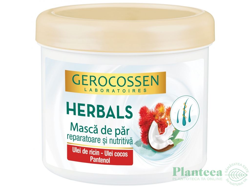 Masca par reparatoare nutritiva Herbals 450ml - GEROCOSSEN