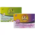 Kit 2 sapunuri terapeutice [Musetel Galbenele+Antiacneic E] 2x100g - ORTOS