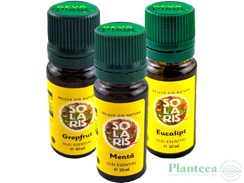 Kit 3 uleiuri esentiale Racoritoare de Vara 3x10ml - SOLARIS