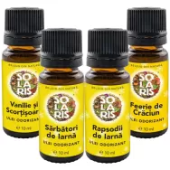 Kit 4 uleiuri odorizante Bucuria Sarbatorilor 4x10ml - SOLARIS