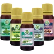 Kit 5 uleiuri esentiale Arome de Top 5x10ml - HERBAL SANA