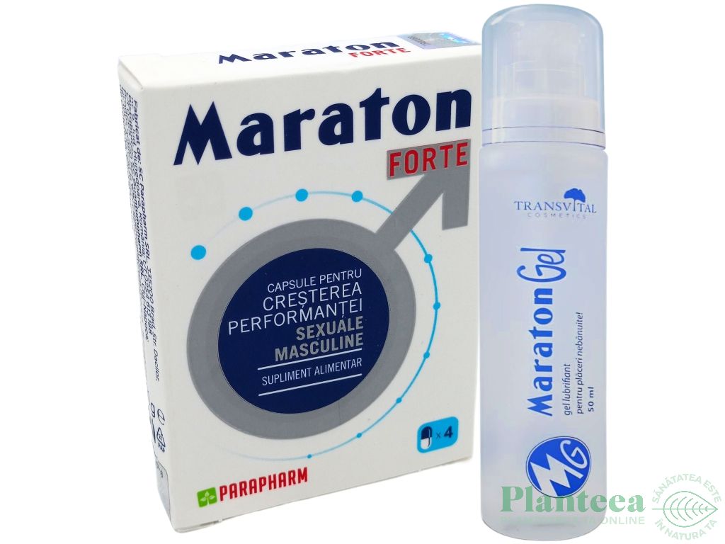 Kit Maraton forte [Cutie 4cps + Gel 50ml] 2b - QUANTUM PHARM