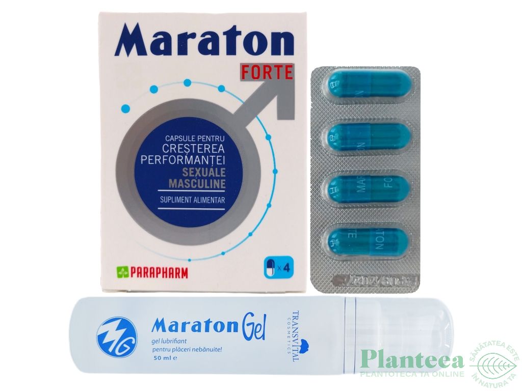 Kit Maraton forte [Folie 4cps + Gel 50ml] 2b - QUANTUM PHARM