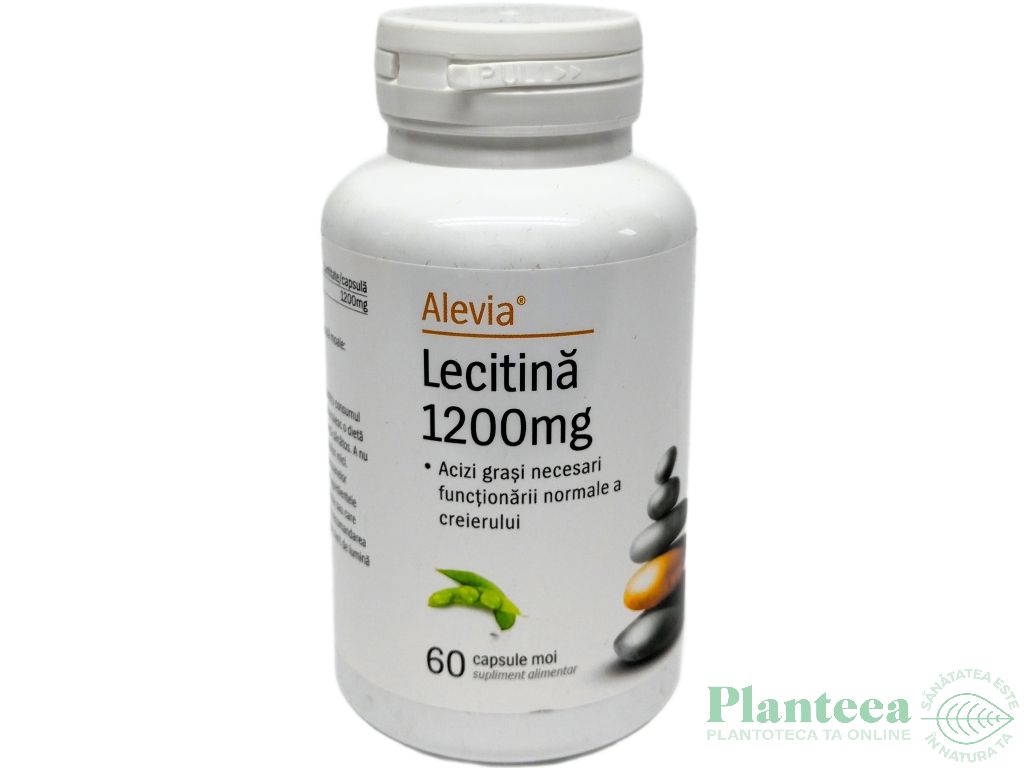 Lecitina 1200mg 60cps - ALEVIA