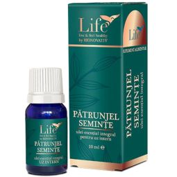 Ulei esential integral patrunjel seminte 10ml - LIFE