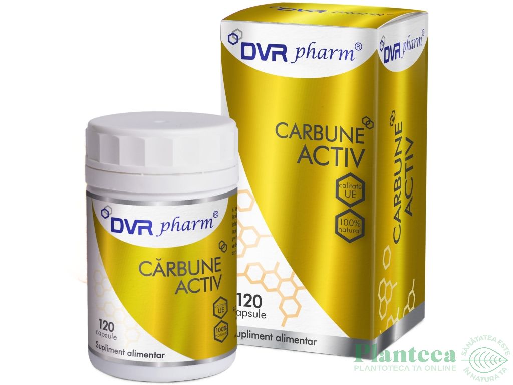 Carbune activ 300mg 120cps - DVR PHARM