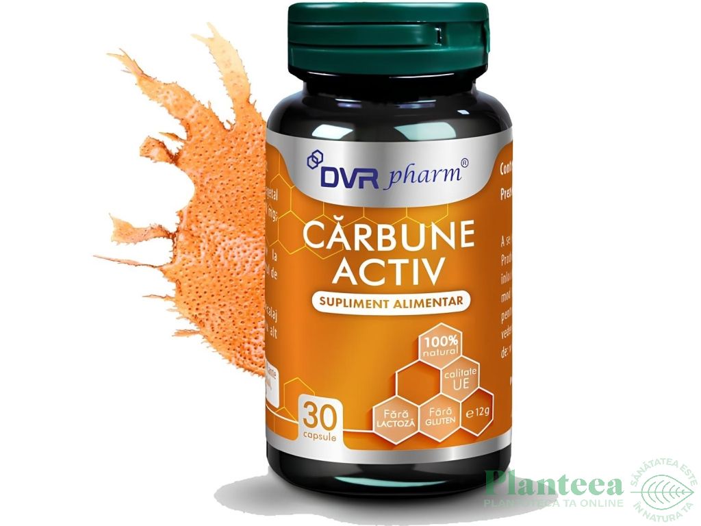 Carbune activ 300mg 1x30cps - DVR PHARM