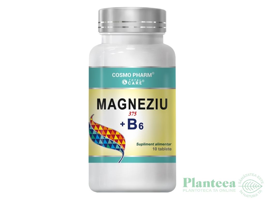 Magneziu 375mg B6 10cp - COSMO PHARM