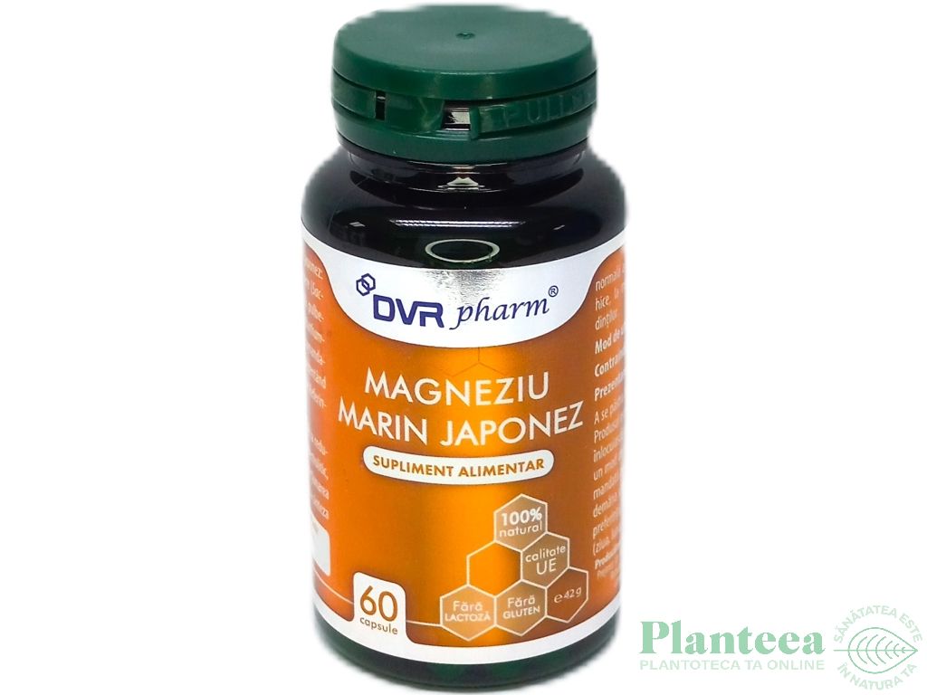 Magneziu marin japonez 60cps - DVR PHARM