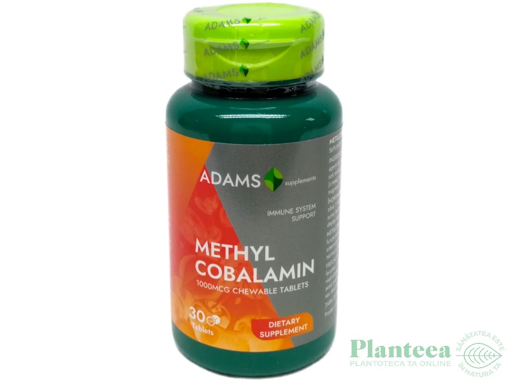 MetilCobalamina 1000mcg 30cp - ADAMS SUPPLEMENTS