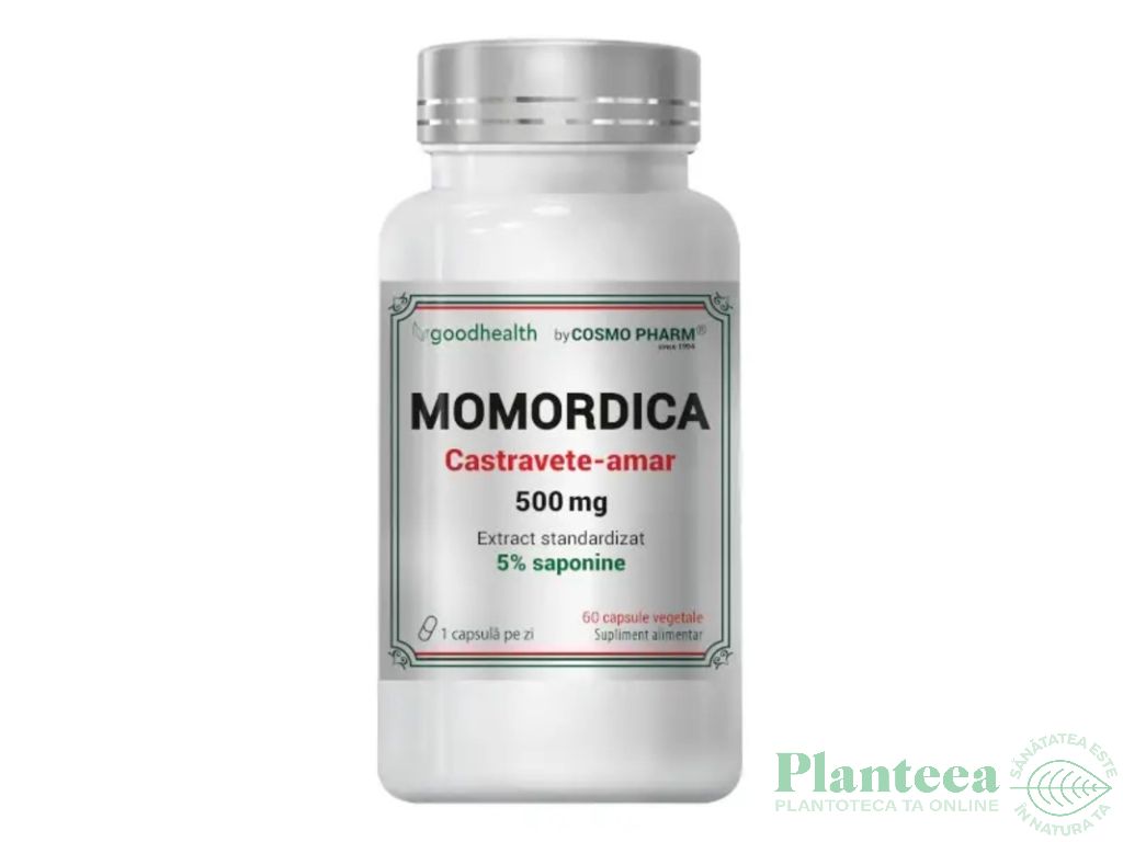 Momordica extract castravete amar 60cps - COSMO PHARM