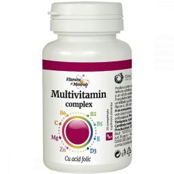 Multivitamin complex acid folic 30cp - DACIA PLANT