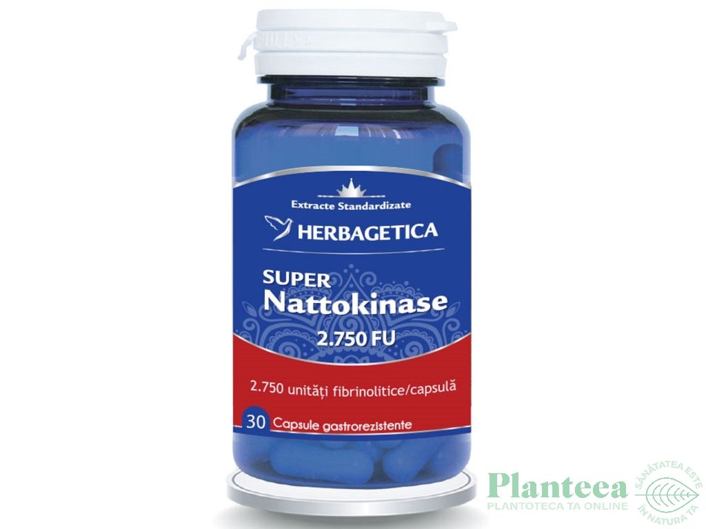 Super Nattokinase 2750fu 30cps - HERBAGETICA