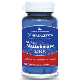 Super Nattokinase 2750fu 60cps - HERBAGETICA