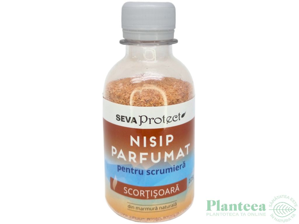 Nisip parfumat pt scrumiera scortisoara 225g - SEVA PROTECT