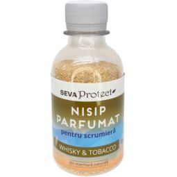 Nisip parfumat pt scrumiera whisky&tabacco 225g - SEVA PROTECT