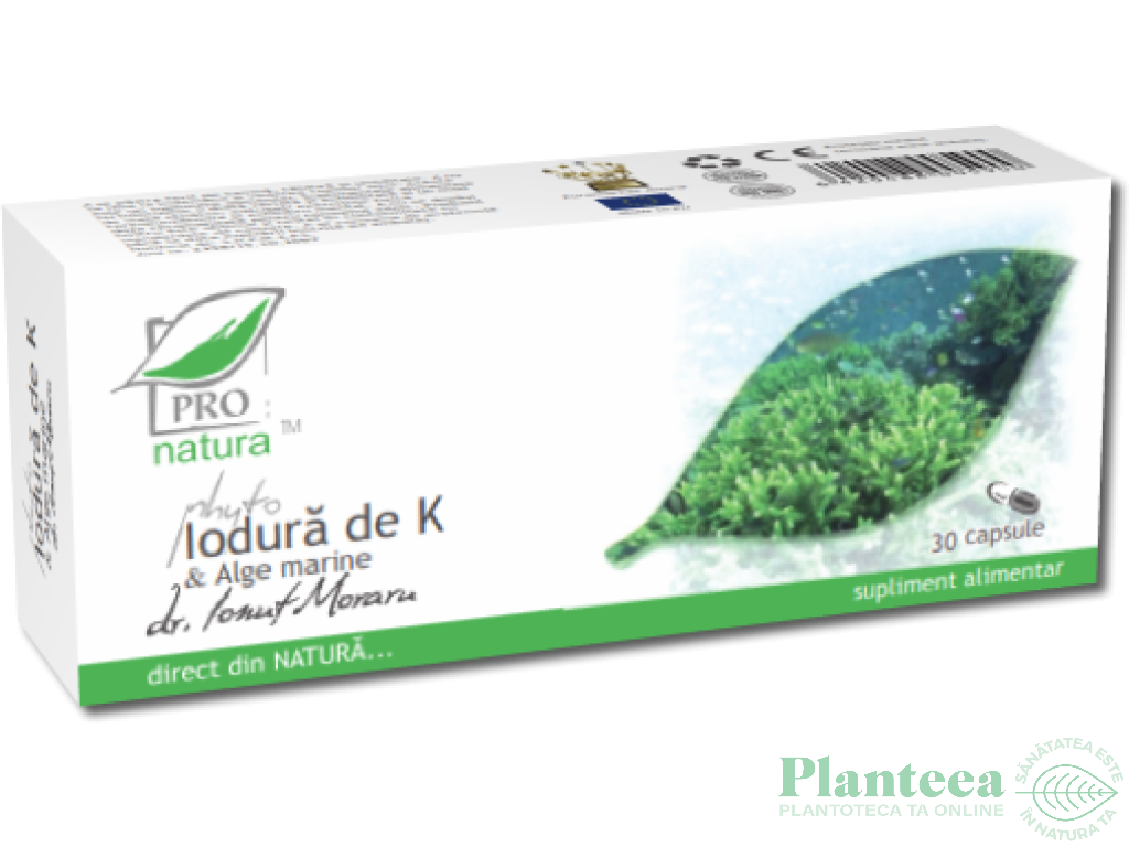 Phyto iodura K alge marine 30cps - MEDICA