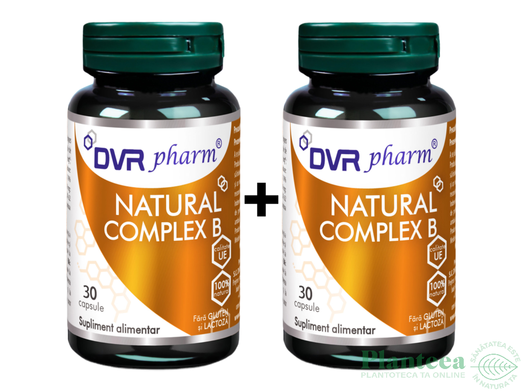 Complex B natural 2x30cps - DVR PHARM