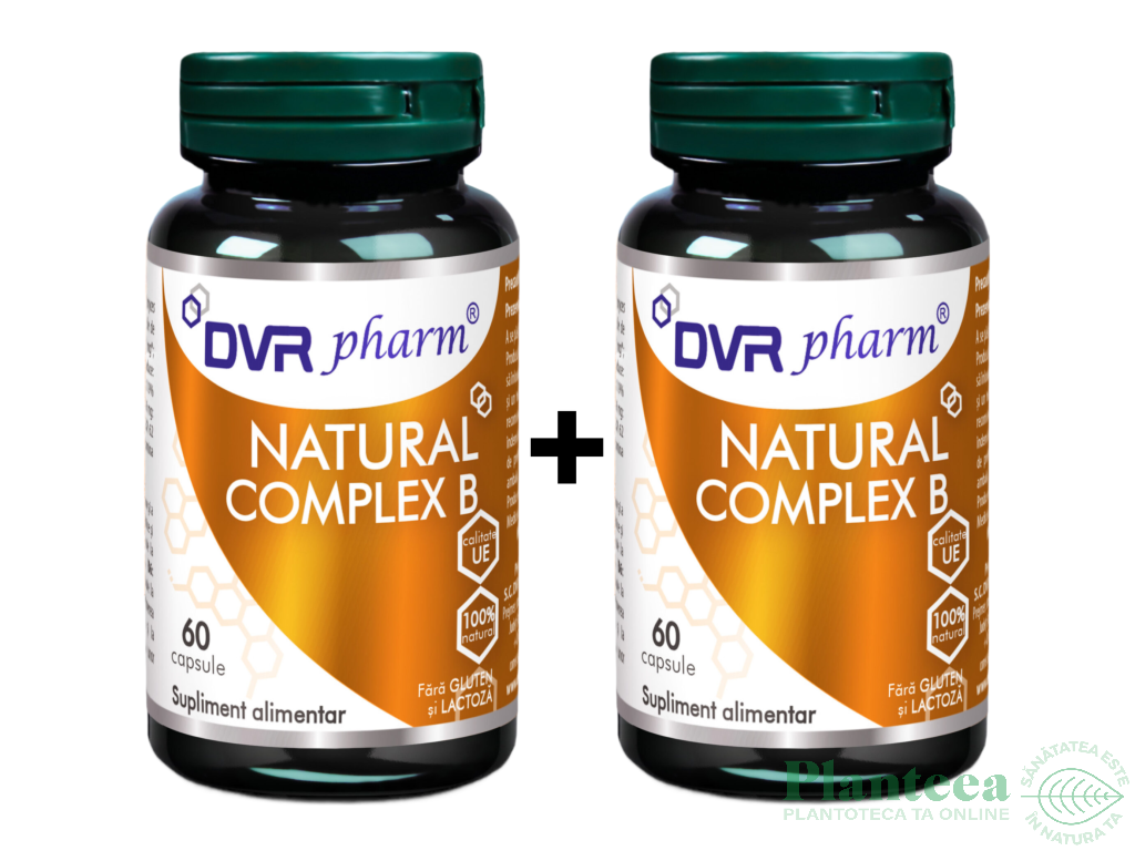 Complex B natural 2x60cps - DVR PHARM