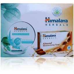 Set cadou [crema corp hranitoare 50ml+sapun migdale] 2b - HIMALAYA CARE