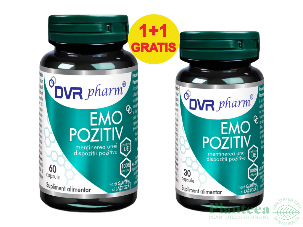 Pachet Emo Pozitiv 60+30cps - DVR PHARM