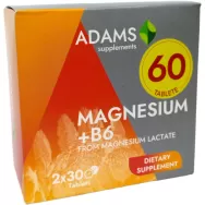 Pachet Magneziu B6 2x30cp - ADAMS SUPPLEMENTS