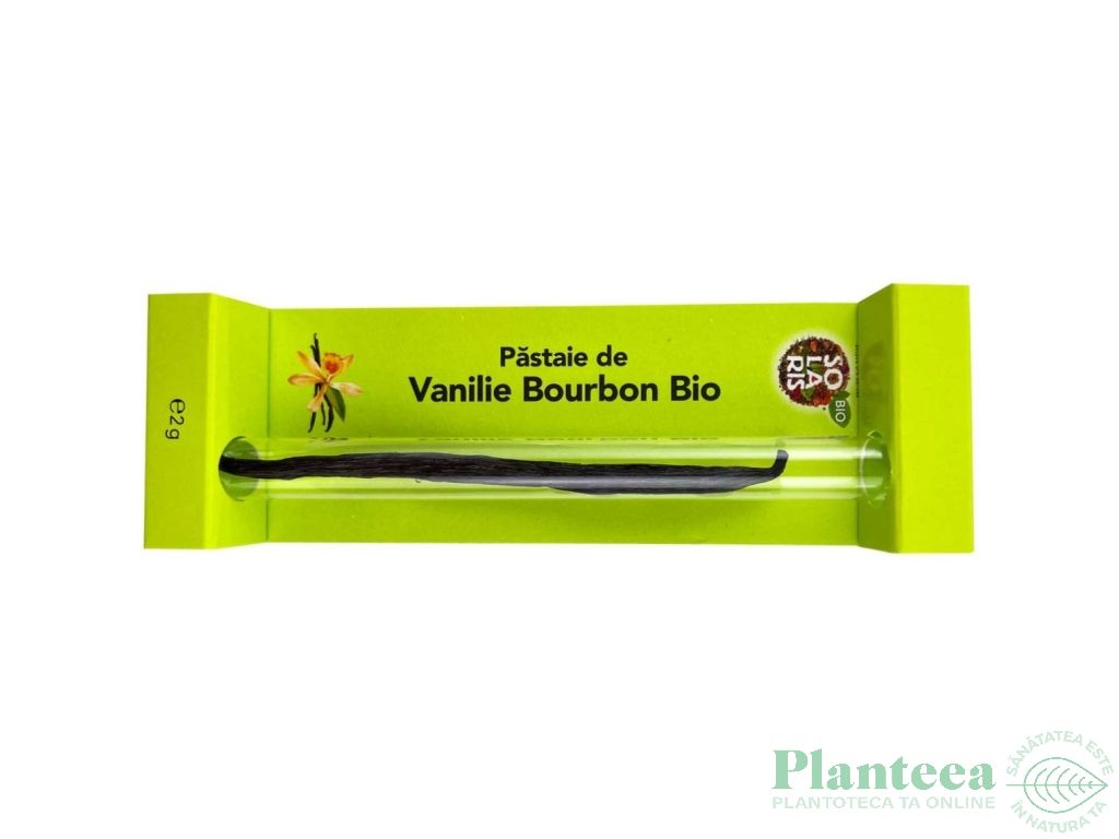 Condiment vanilie bourbon pastaie eco 2g - SOLARIS BIO