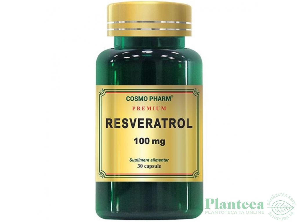 Resveratrol 100mg Premium 30cps - COSMO PHARM