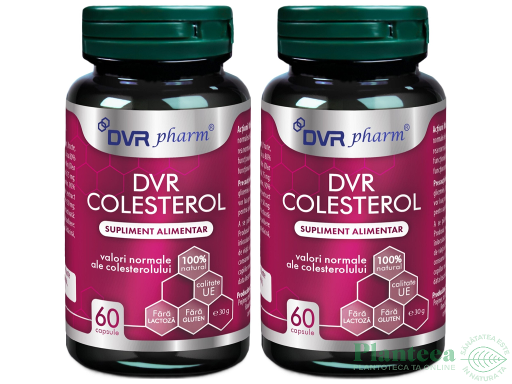 DVR Colesterol 2x60cps - DVR PHARM