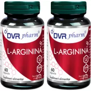 Larginina 400mg 2x60cps - DVR PHARM