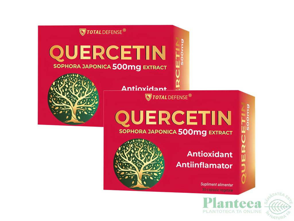 Quercetin 500mg 2x30cps - TOTAL DEFENSE