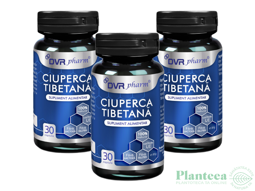 Ciuperca tibetana 3x30cps - DVR PHARM