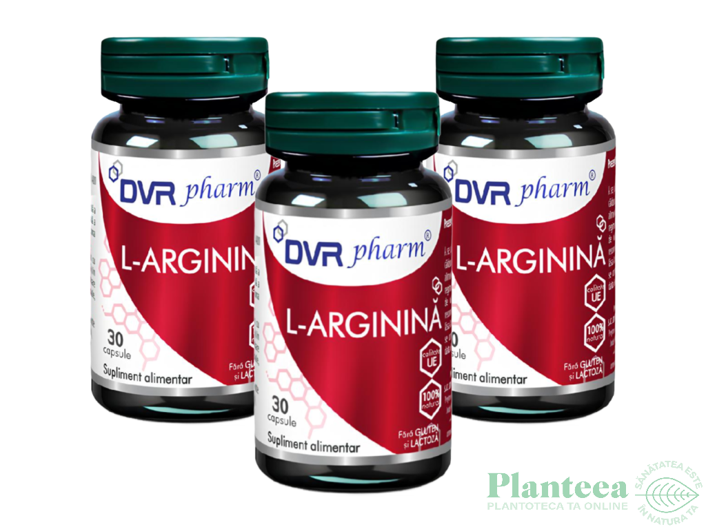 Larginina 400mg 3x30cps - DVR PHARM