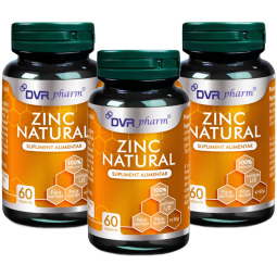 Zinc natural 3x60cps - DVR PHARM