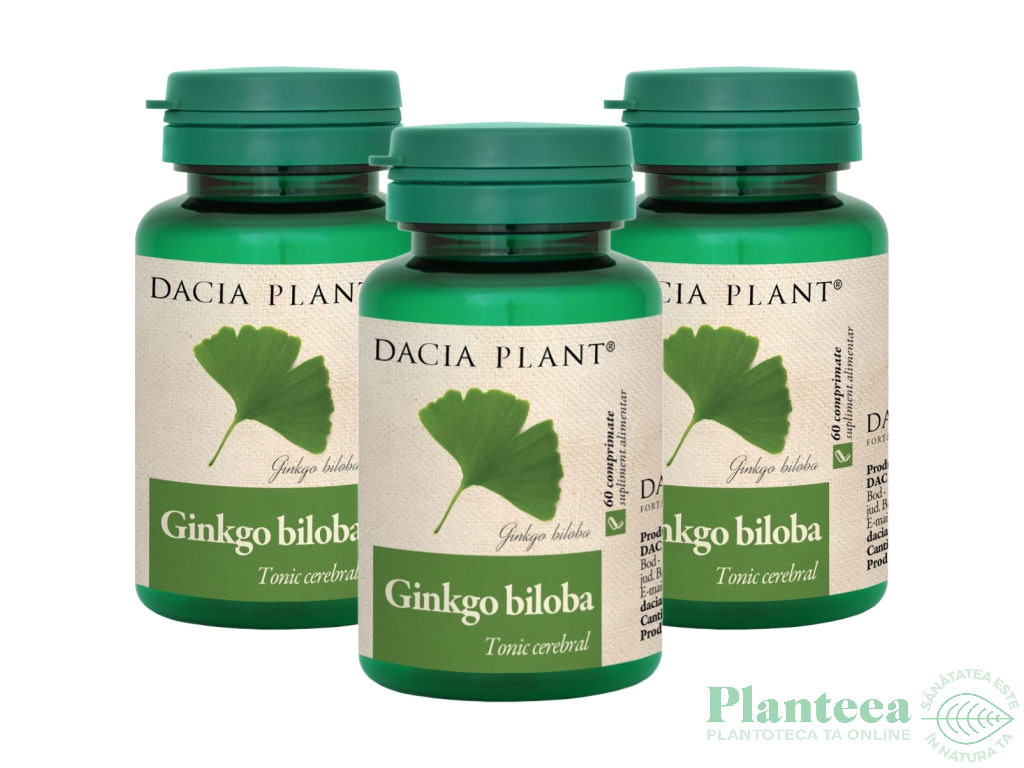 Ginkgo biloba 3x60cp - DACIA PLANT