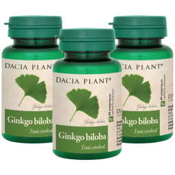 Ginkgo biloba 3x60cp - DACIA PLANT