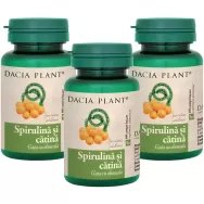 Spirulina catina 3x60cp - DACIA PLANT