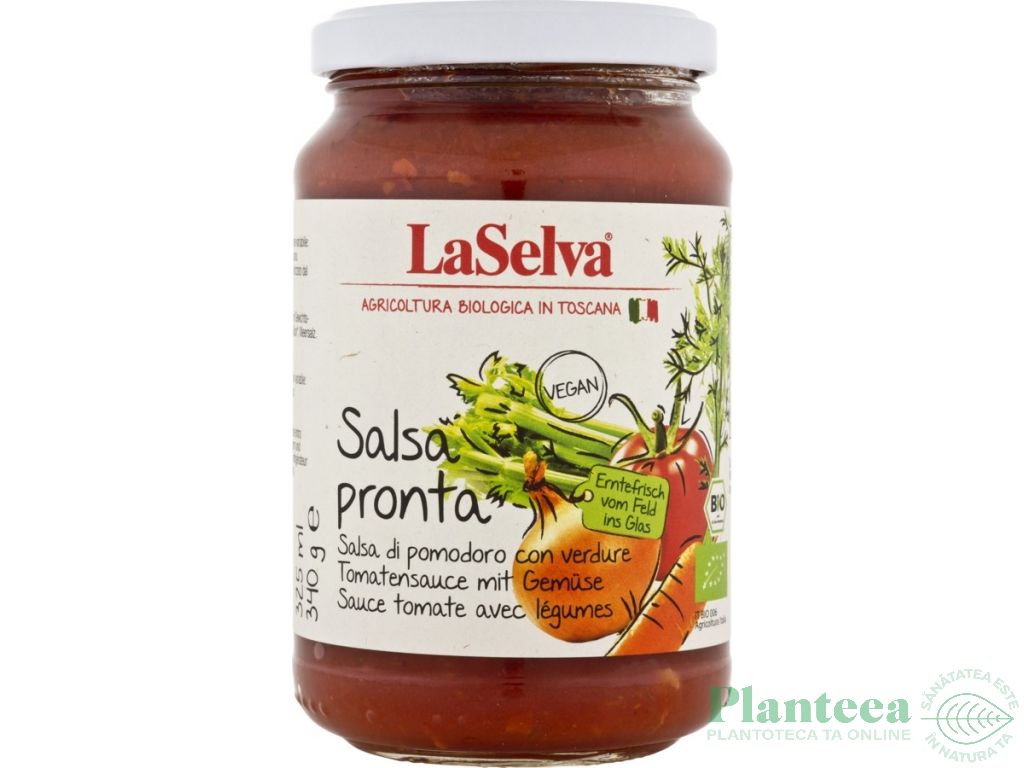 Sos tomat legume Salsa Pronta 340g - LA SELVA