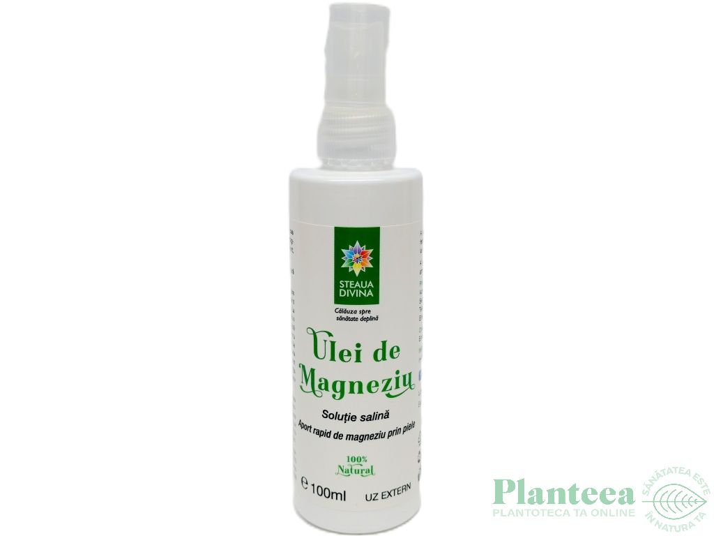 Ulei magneziu uz extern 100ml - SANTO RAPHAEL