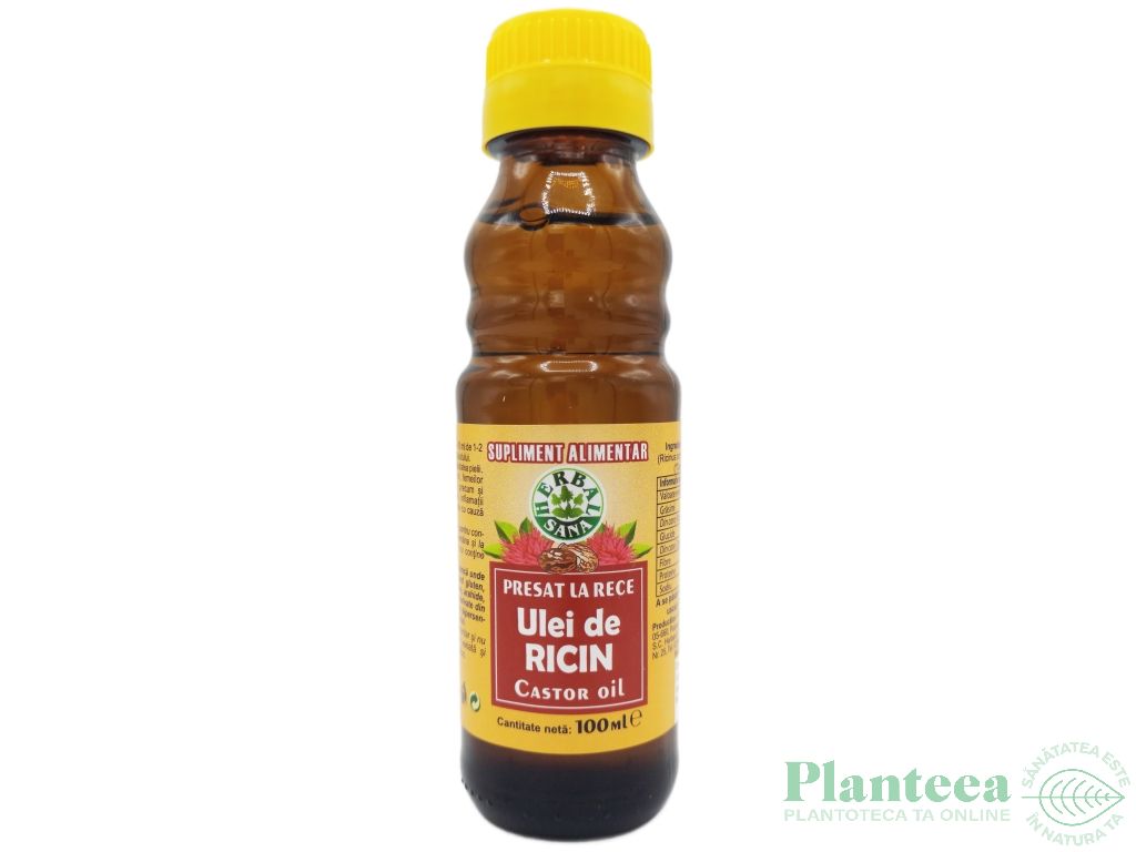 Ulei ricin 100ml - HERBAL SANA