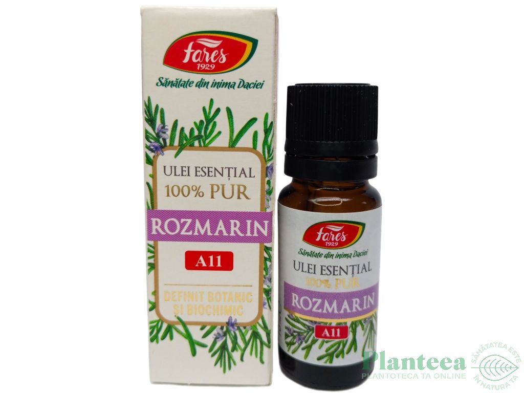 Ulei esential rozmarin 100% pur 10ml - FARES