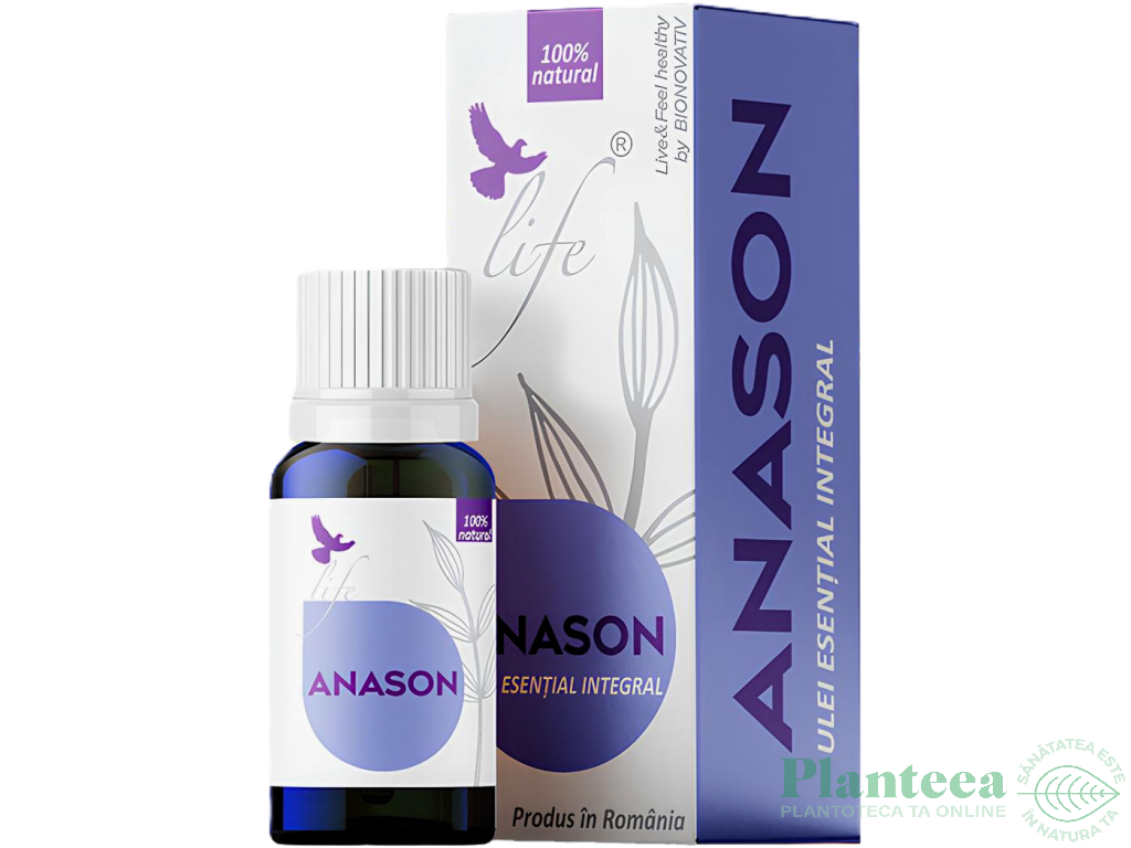 Ulei esential integral anason 10ml - LIFE