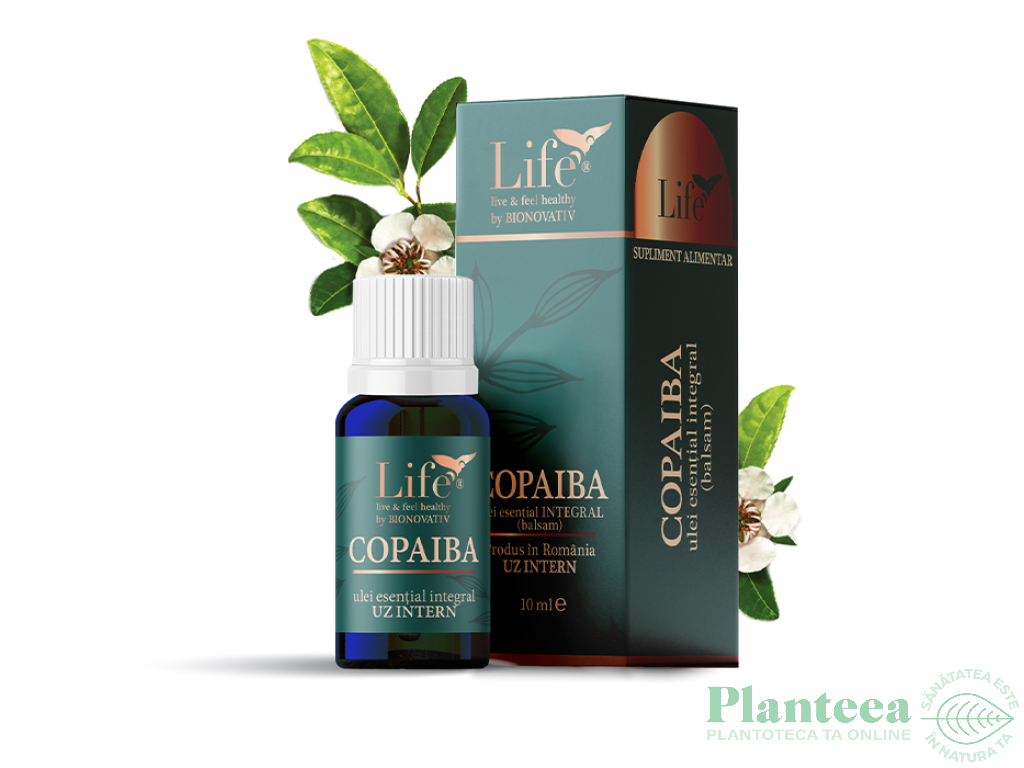 Ulei esential integral copaiba [balsam] 10ml - LIFE