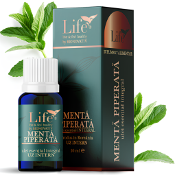 Ulei esential integral menta piperata 10ml - LIFE