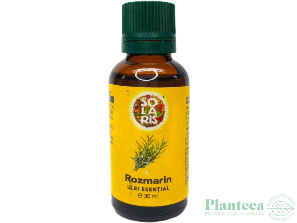 Ulei esential rozmarin 30ml - SOLARIS